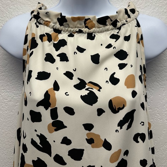 FSL Apparel Women’s Sz Lg Sleeveless Animal Print Blouse NWOT, V494 - Picture 2 of 13